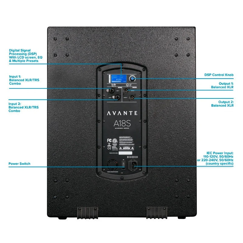 208251_Avante-AVA18S-18_-Active-Subwoofer-With-DSP-and-LCD_ALT02sqr