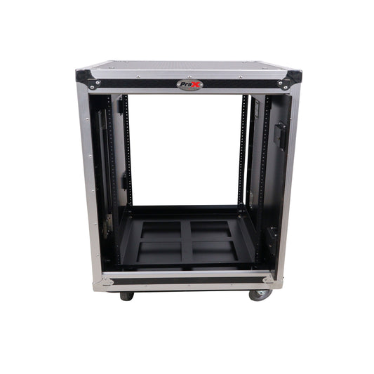 ProX Live Performance Gear XS-SLAM Vertical Rack Shock Mount Case 20"D | 12U