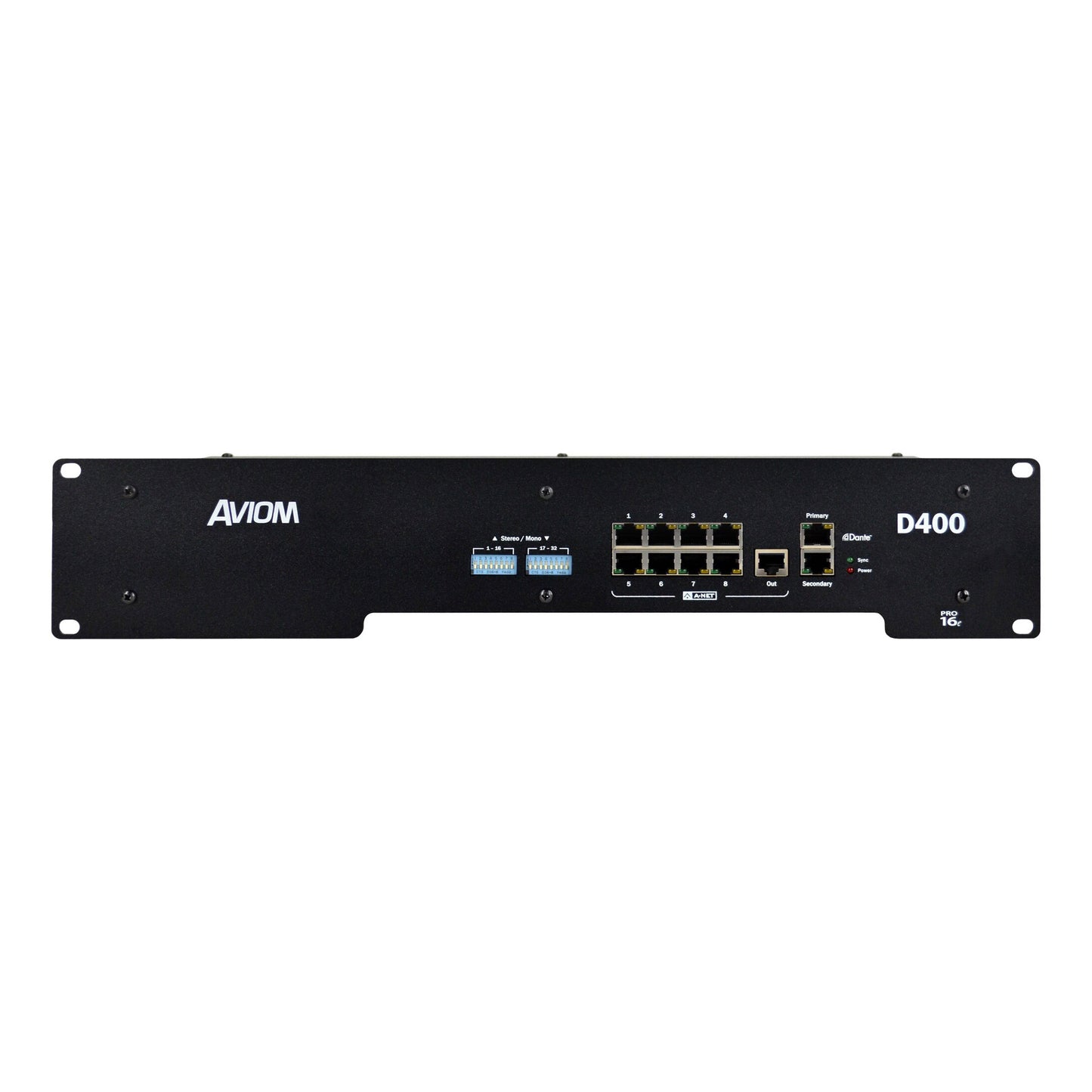Aviom D400-Dante A-Net Distributor
