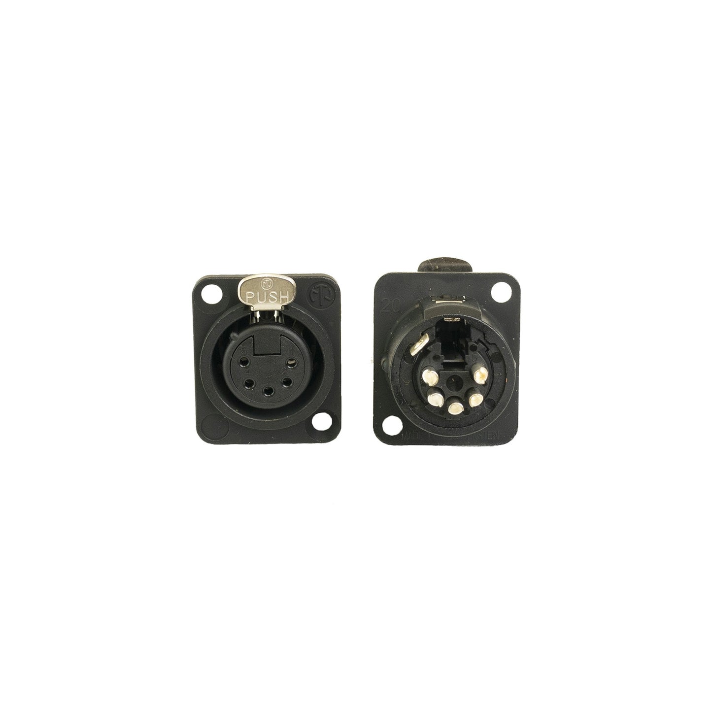 Ace Backstage C-15106 5-Pole Female XLR Panel Receptacle