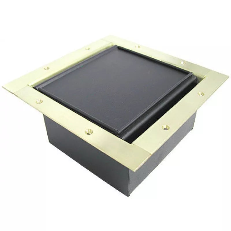 Ace Backstage 222CLBR Full Pocket/Carpet Lid - Brass Bezel