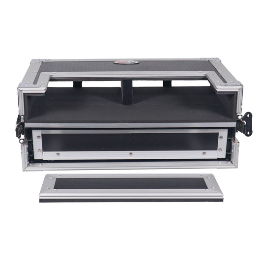ProX XS-2WM2DR Wireless Mic ATA Flight Case With Utility Drawer