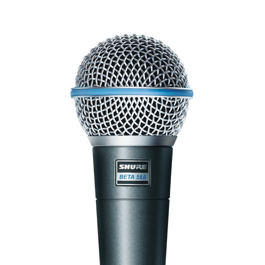 Shure Beta 58A Supercardioid Dynamic Microphone Close-Up