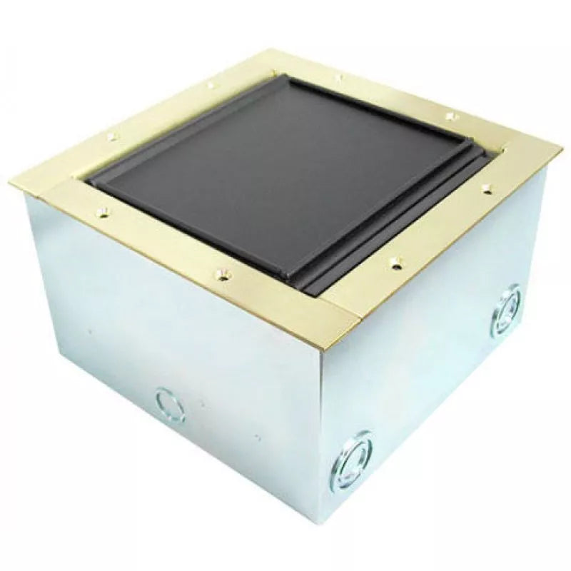 Ace Backstage 232CLBR Super Pocket/Carpet Lid - Brass Bezel
