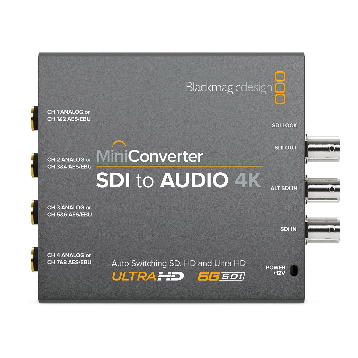 Blackmagic Design Mini Converter SDI to Audio 4K front