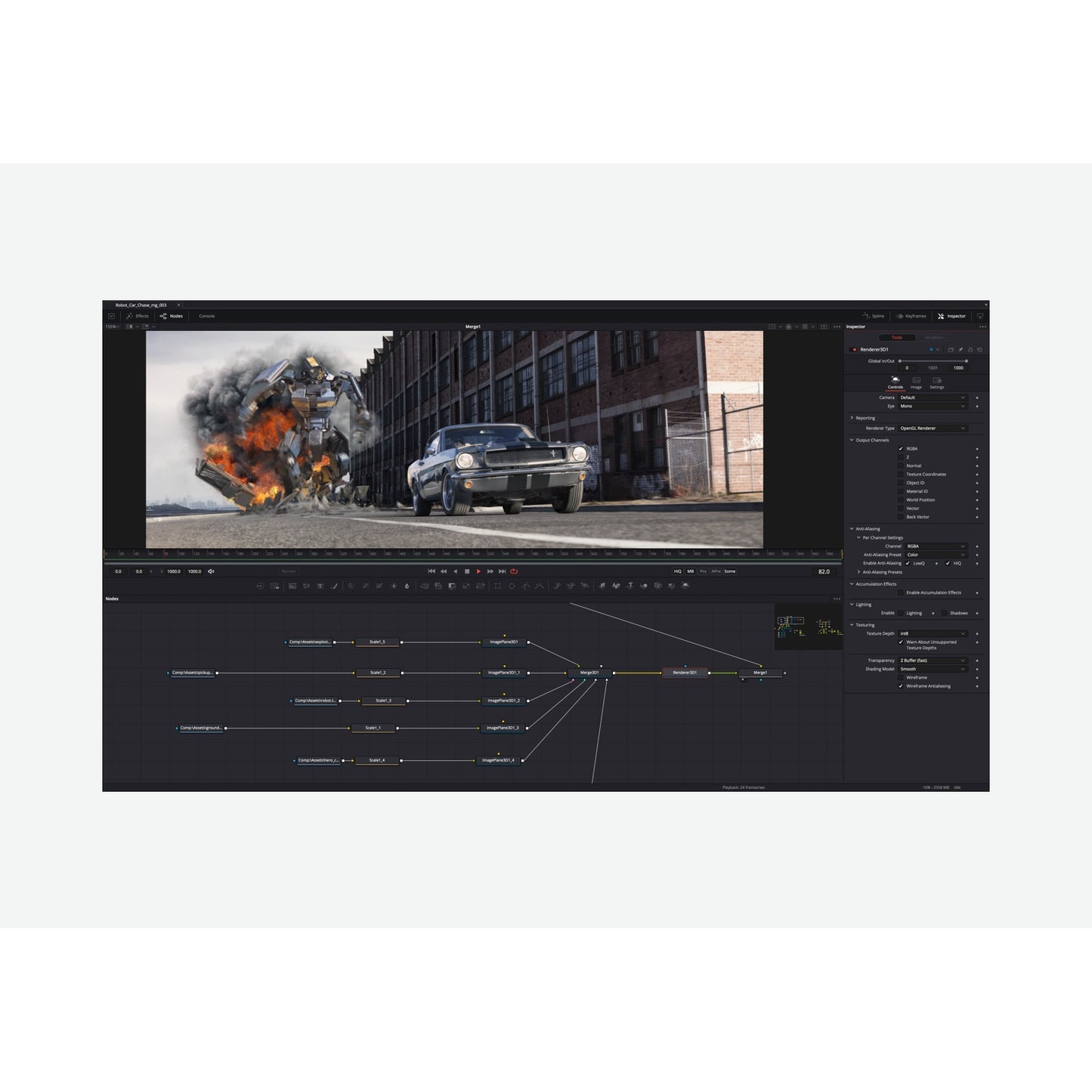 Blackmagic Design Fusion Studio GPU-Accelerated Compositing and VFX Software