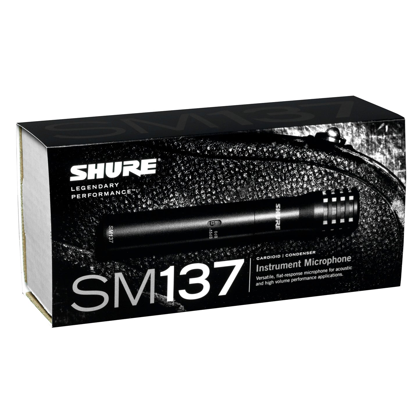 Shure SM137 Instrument Cardioid Condenser Microphone box
