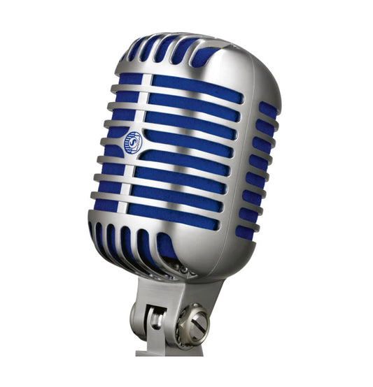 Shure Super 55 Deluxe Vocal Microphone capsule close up