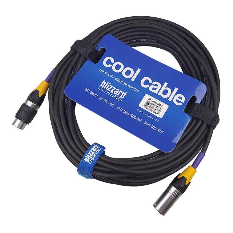 Blizzard Cool Cable 3-Pin IP65 Rated DMX Cable