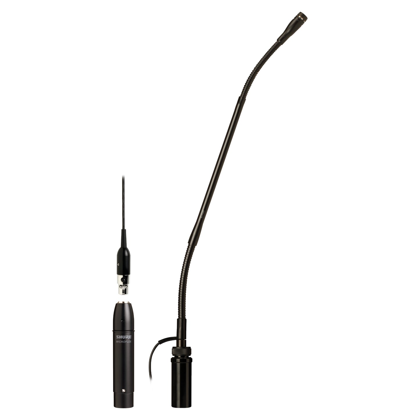 Shure MX412SE Microflex 12-Inch Gooseneck Microphone (Preamp & Shockmount)