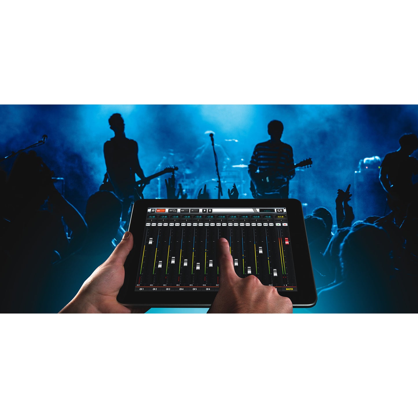 Soundcraft Ui16 Remote-Controlled Digital Mixer lifestyle vertical