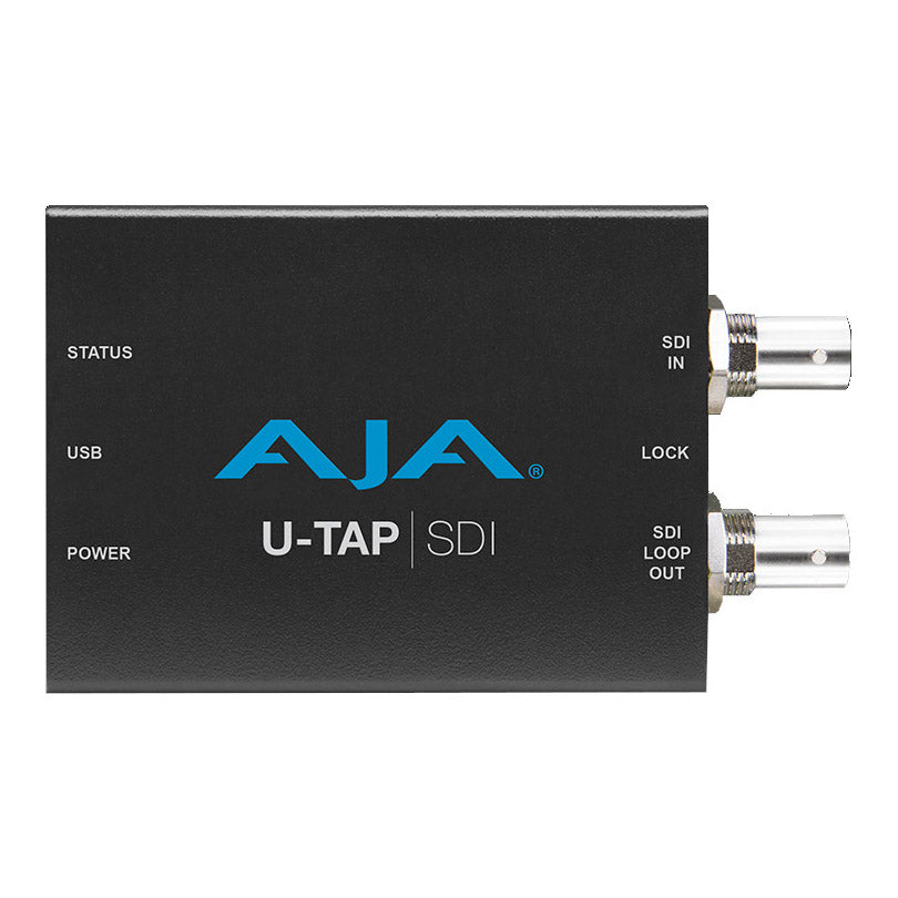 AJA U-TAP SDI 3G-SDIキャプチャ AJA U-TAP SDI Simple USB 3.0 Powered 3G-SDI Capture Card – SoundPro