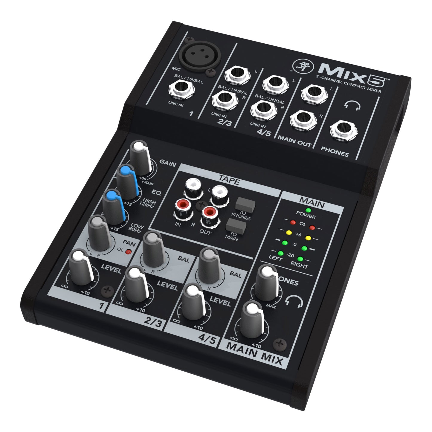 Mackie Mix5 5-Channel Compact Mixer