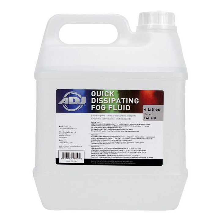 ADJ F4L QD Quick Dissipating Fog Fluid