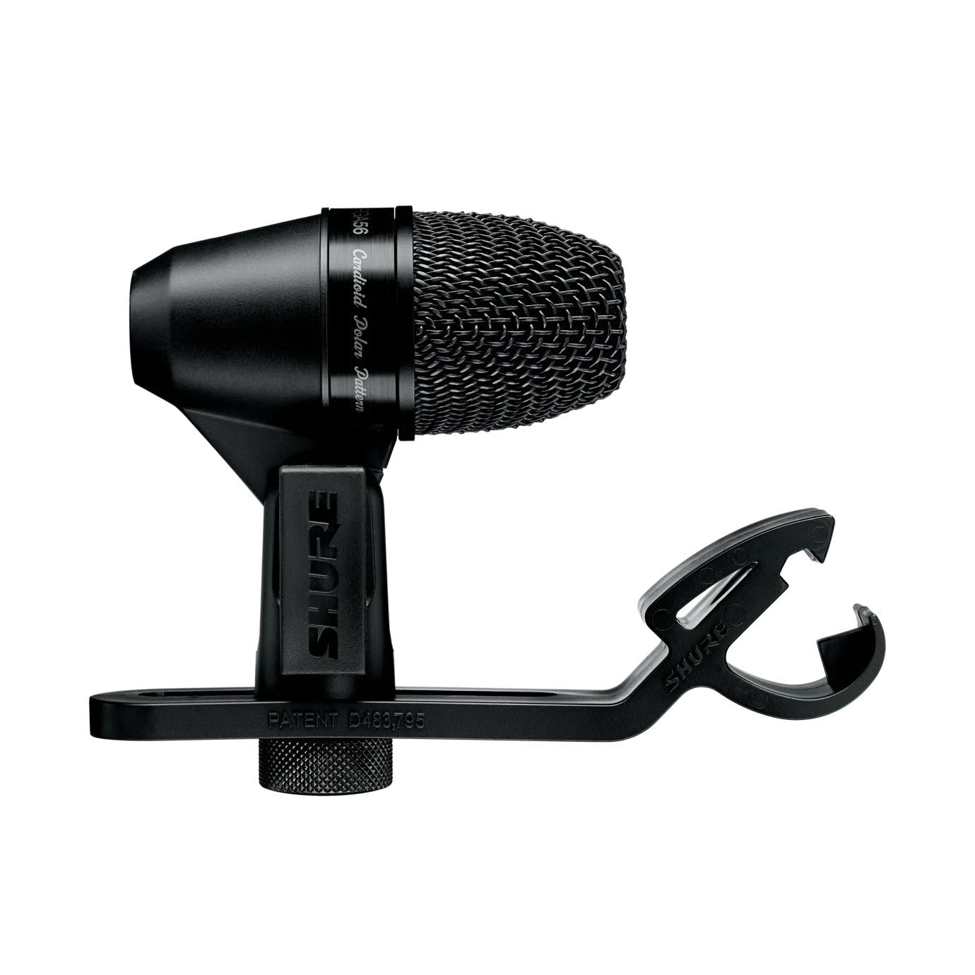 Shure PGA56 Cardioid Dynamic Snare/Tom Microphone | Model: PGA56-LC