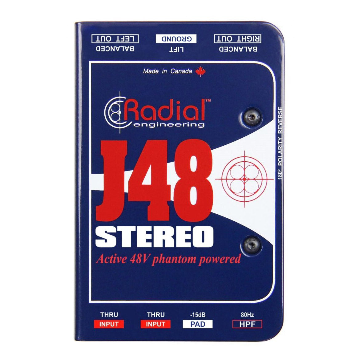 Radial J48 Stereo Active Direct Box