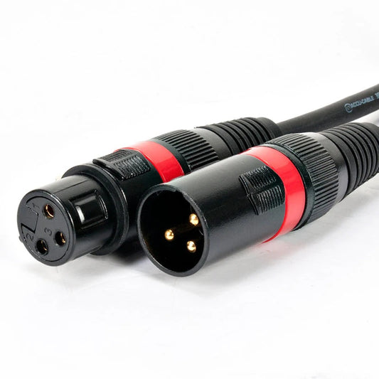Accu-Cable AC3PDMX 3-Pin Male to Female DMX Cable | Length: 5 feet