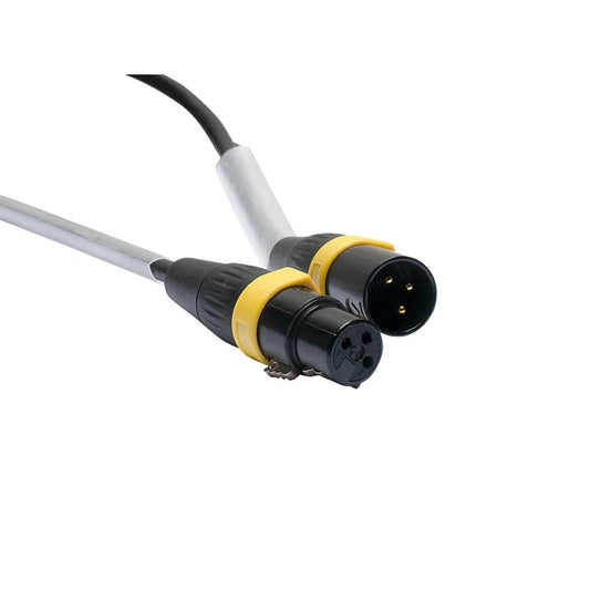 Accu-Cable AC3PDMX PRO 3-Pin Male to Female DMX Cable | Length: 10 feet