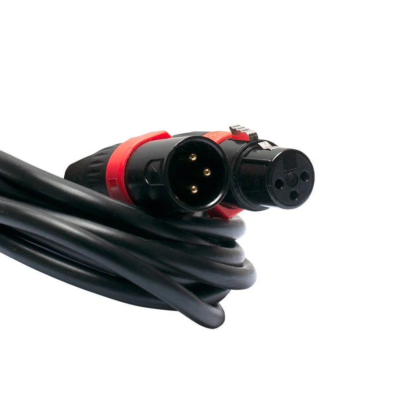 Accu-Cable AC3PDMX PRO 3-Pin Male to Female DMX Cable | Length: 25 feet