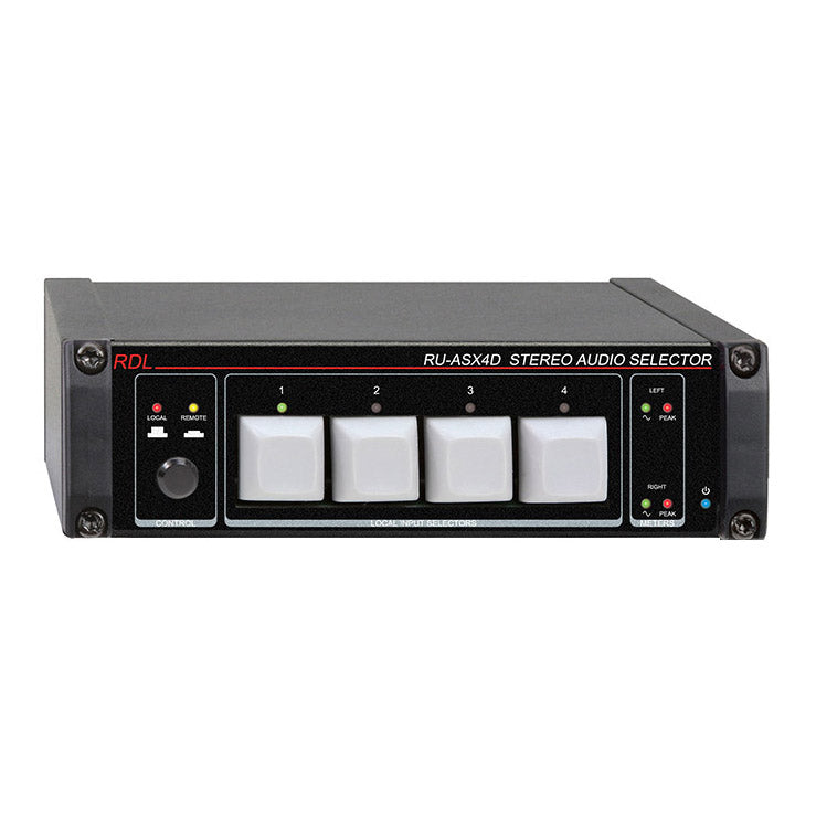 RDL RU-ASX4D Stereo Audio Selector