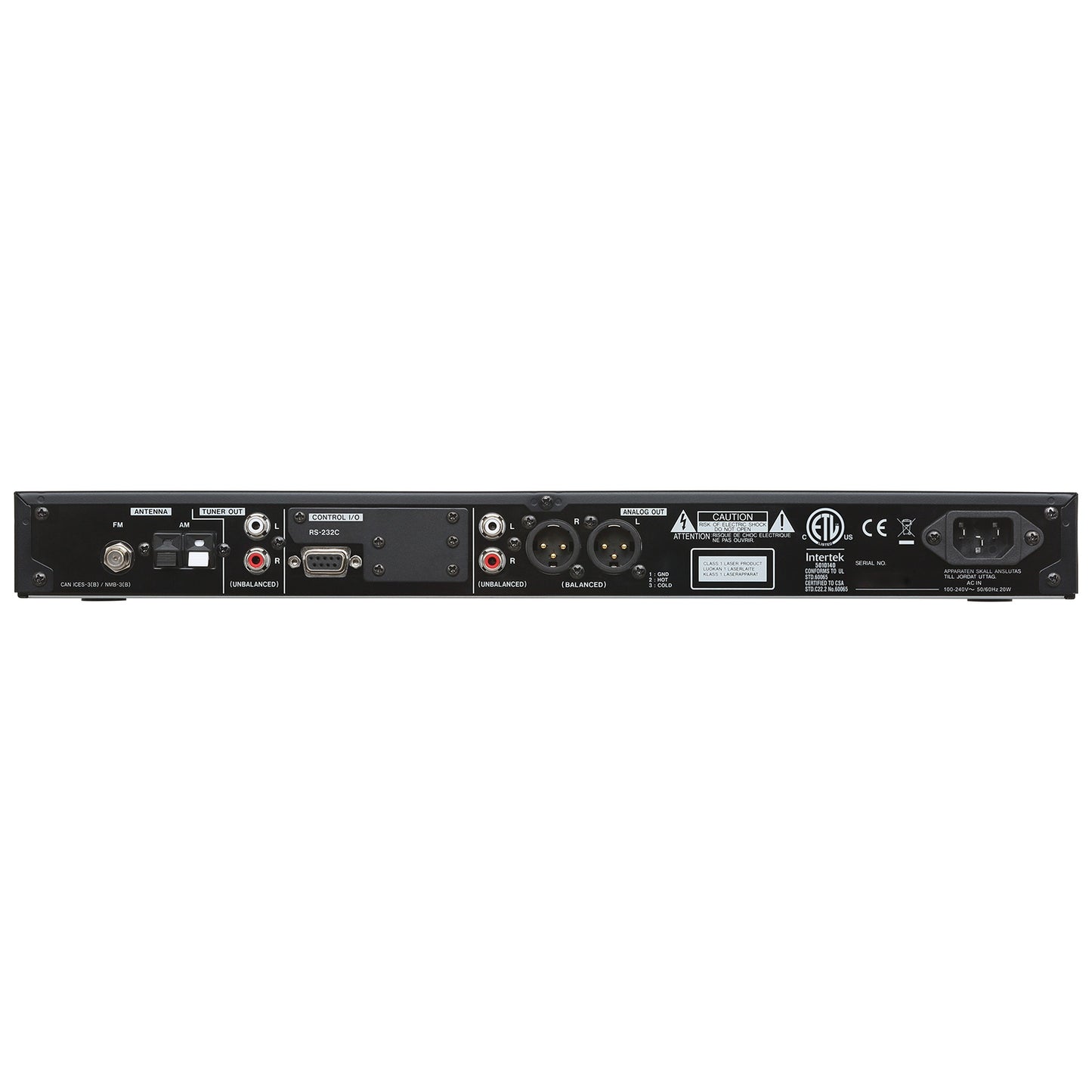 TASCAM CD-400U CD/SD/USB Player with Bluetooth Receiver