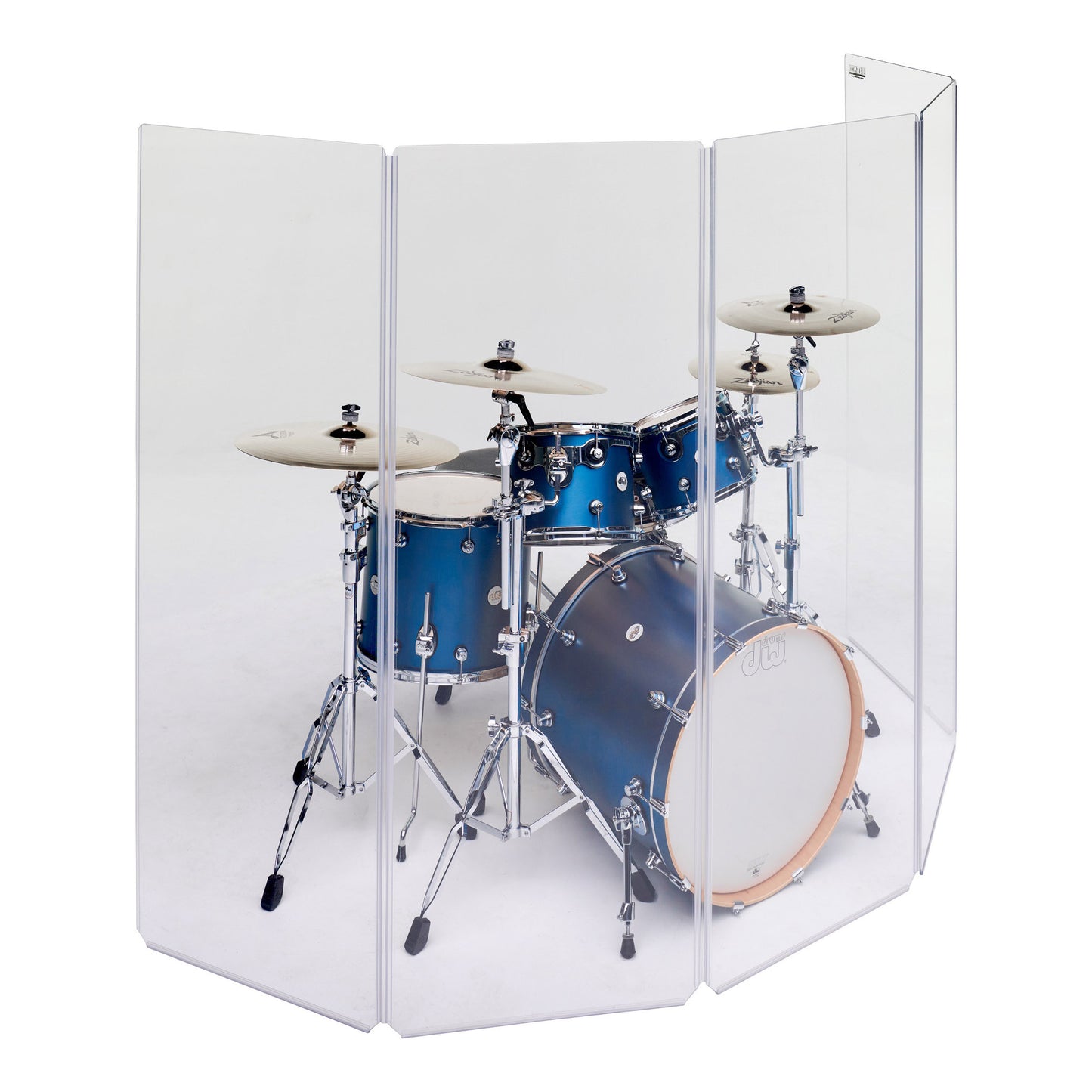 ClearSonic LITE2466-5 5-Panel Drum Shield side