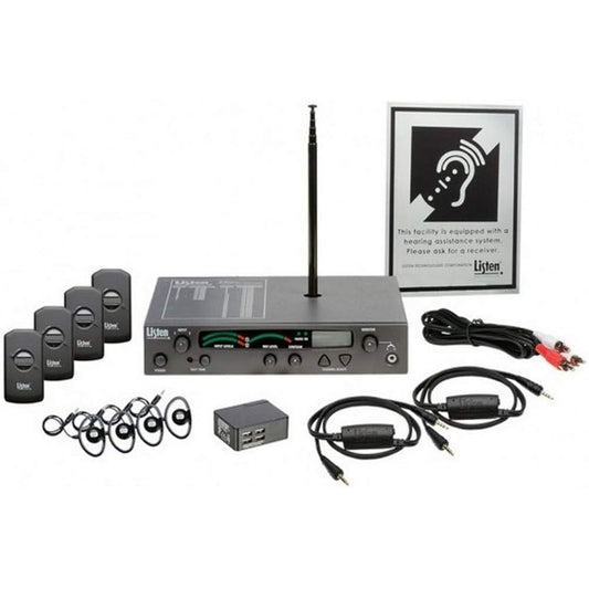 Listen Technologies iDSP Prime Stationary RF System Level I | 72 MHz | Standard