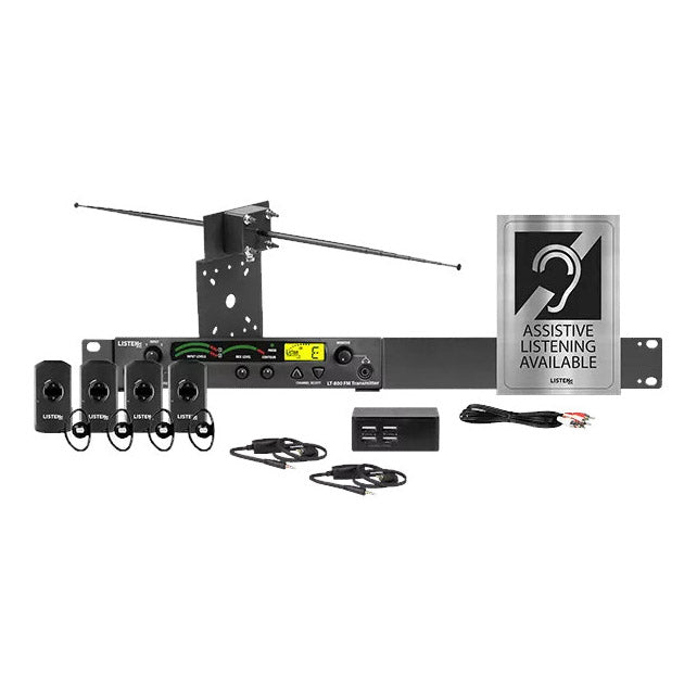 Listen Technologies LS-54-072 iDSP Prime Level II Stationary RF System