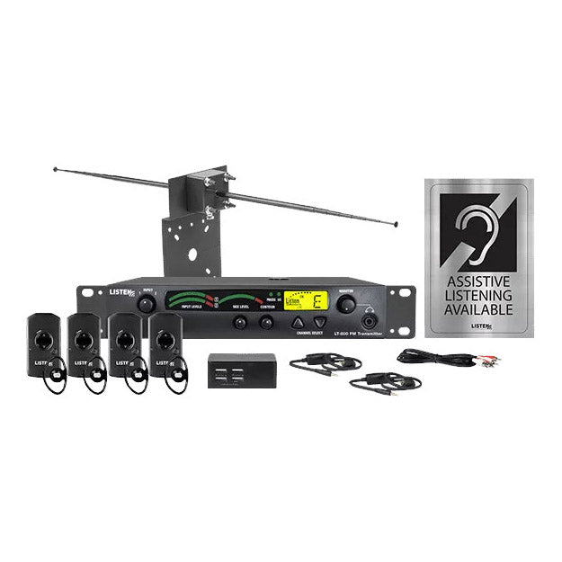 Listen Technologies LS-57-072 iDSP Advanced Level II Stationary RF System