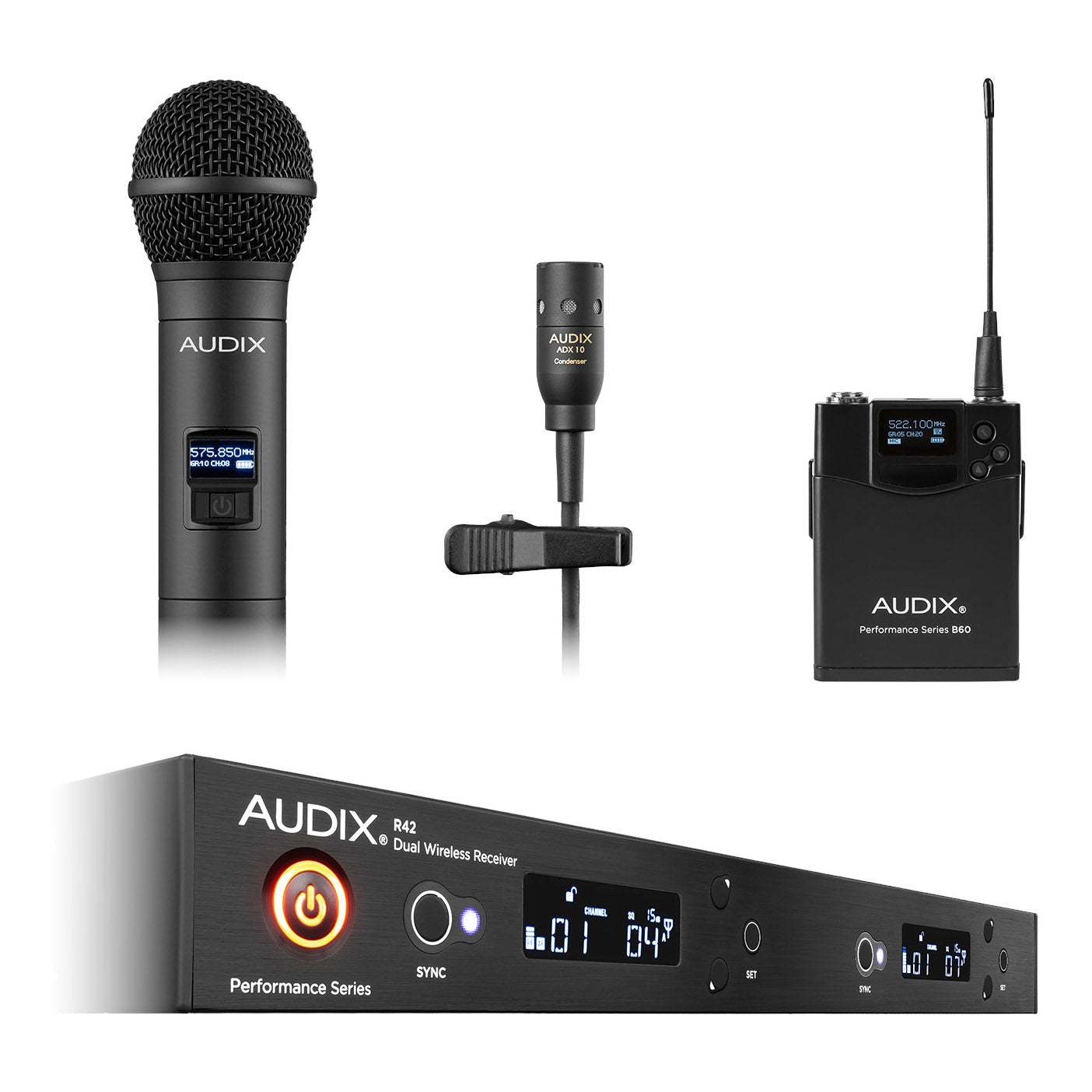 Audix AP42 C210 Combo Wireless Microphone System