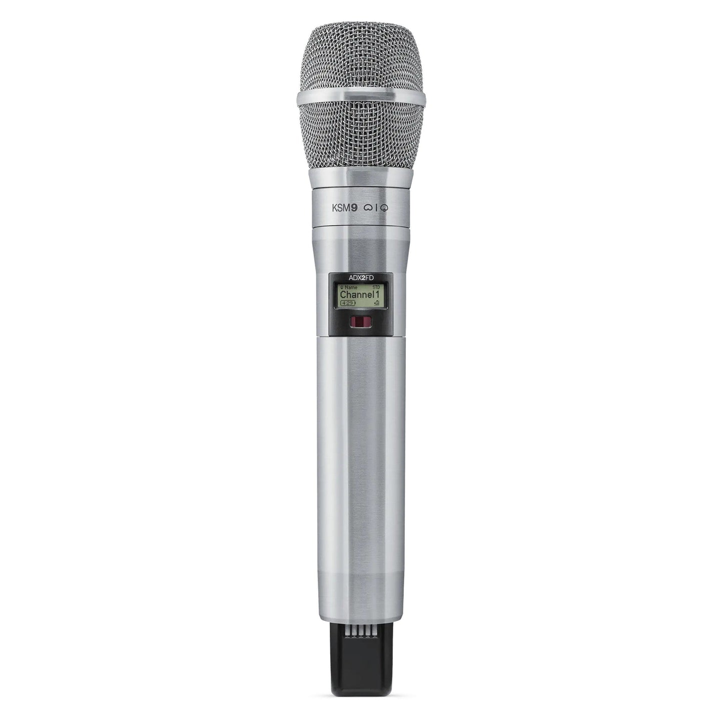 Shure ADX2FD/K9 Axient Digital Wireless Handheld Microphone Transmitter, Frequency: G57 (470-608 MHz) | Color: Black