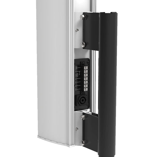AtlasIED ALA5T Column Full Range Line Array Speaker | 5 Speakers | Standard | Silver