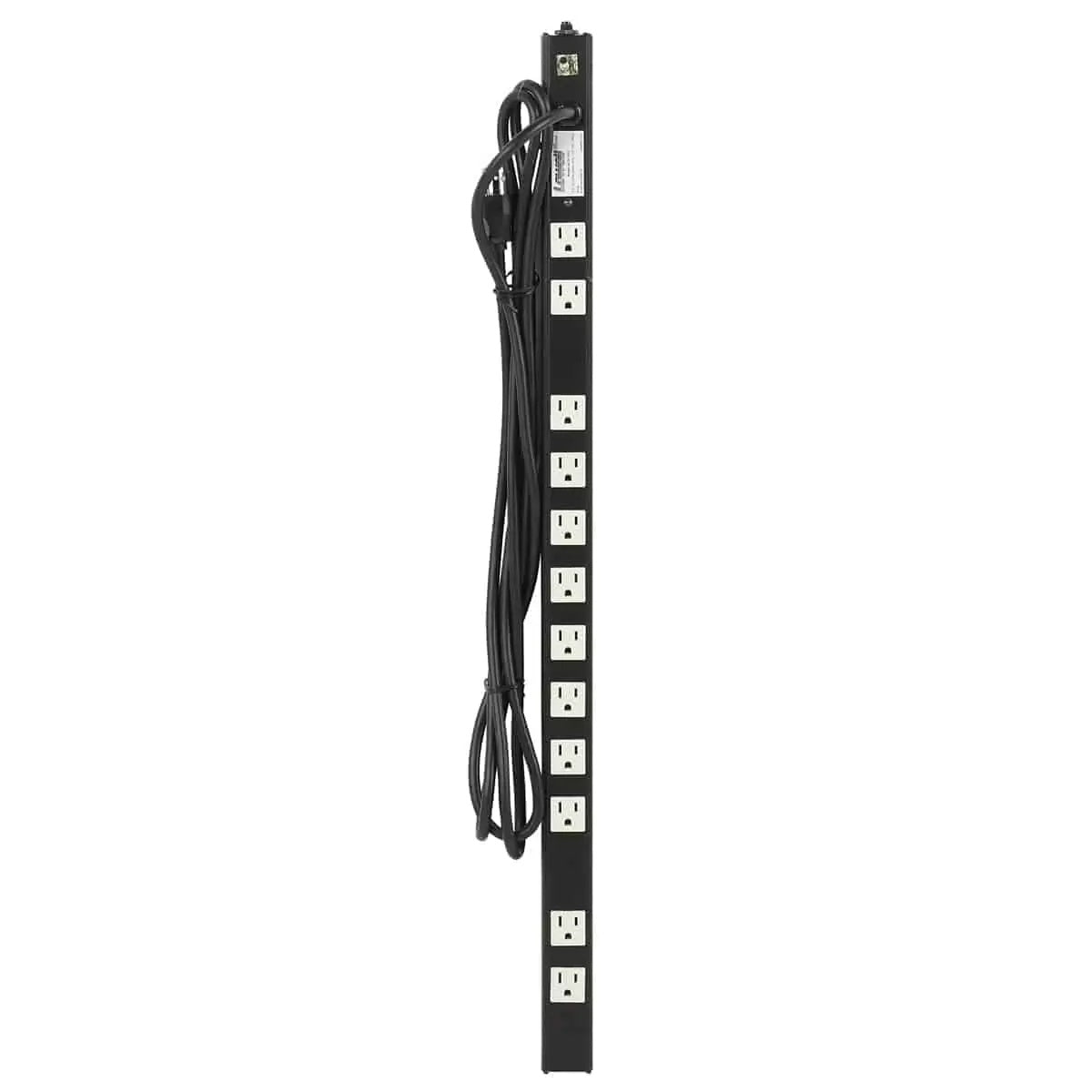 Lowell ACS-1512 32" Rackmount Power Strip With Surge Suppression
