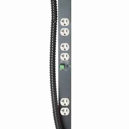Lowell ACS-2018-5C-RPC-HW 60" Power Strip 18-Outlet 5-Circuit Remote