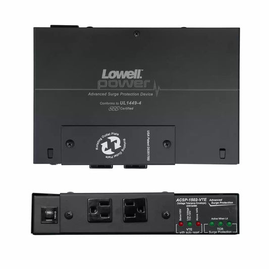 Lowell ACSP-1502-VTE Advanced Surge Suppression With Voltage Protection