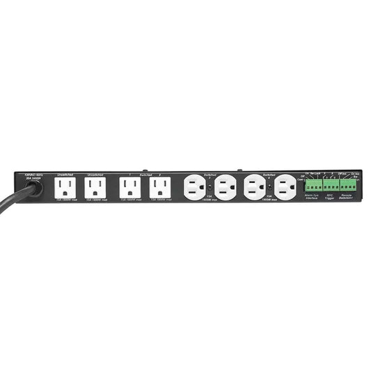Lowell ACSPR-SEQ6-2009 20A Rack PDU With Sequencer and Surge Protection