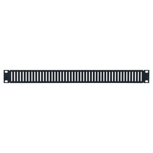 Lowell AVPB-1 1U Vented Blank Aluminum Rack Panel