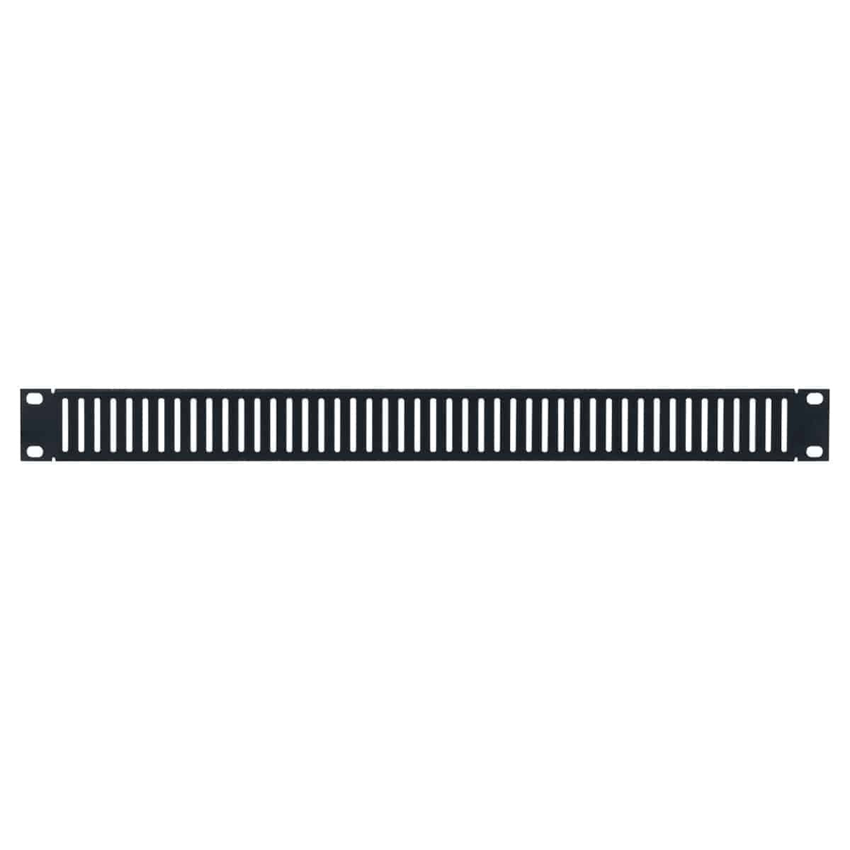 Lowell AVPB-1 1U Vented Blank Aluminum Rack Panel