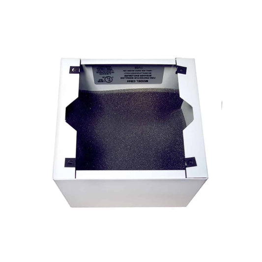 Lowell Speaker Enclosure Acoustic Back Can for Ceiling Install | 4" | Steel | Surface