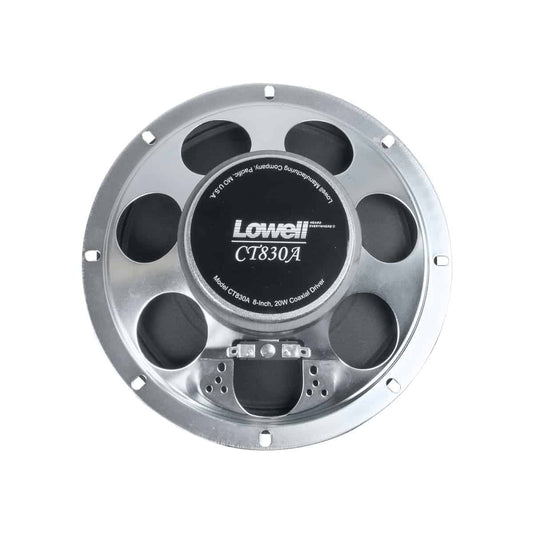 Lowell 8" Coaxial Speaker Installed PA Driver With Transformer | No Transformer