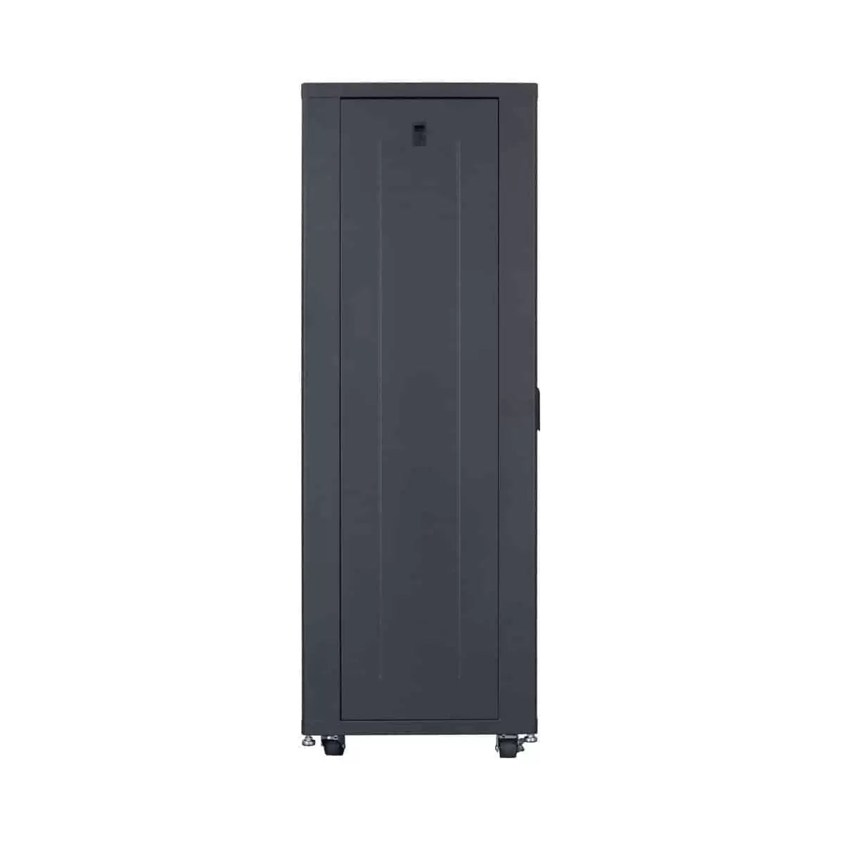 Lowell LCDR Series Designer AV Rack Tempered Glass Door | 35U