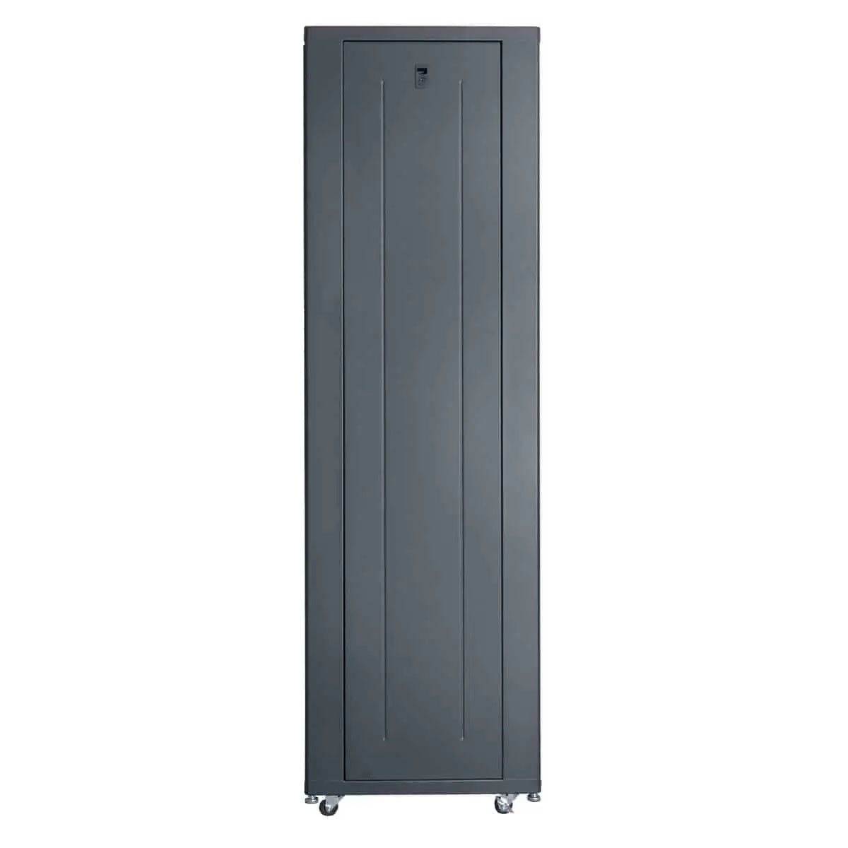 Lowell LCDR Series Designer AV Rack Tempered Glass Door | 42U