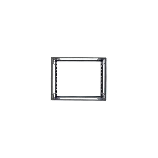 Lowell LCR Welded AV Rack For Credenzas USA Steel Open Frame | 16"D | 8U