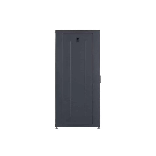 Lowell LDR Designer AV Rack With Tempered Glass Door | 27U