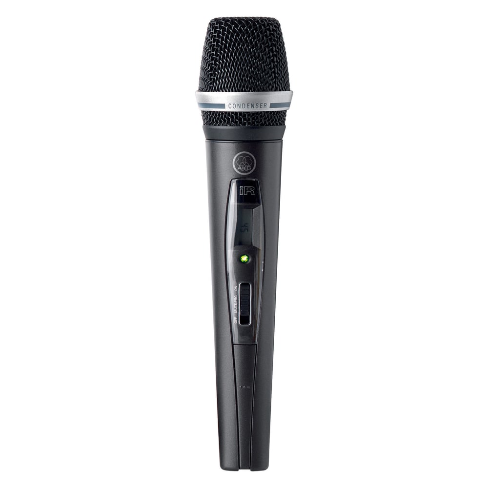 AKG 3301X00180 Ht470 D5 Bd8 50Mw Wireless Handheld Transmitter, D5 Microphone Element,