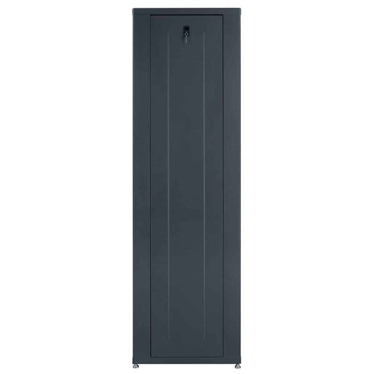 Lowell LDR Designer AV Rack With Tempered Glass Door | 42U