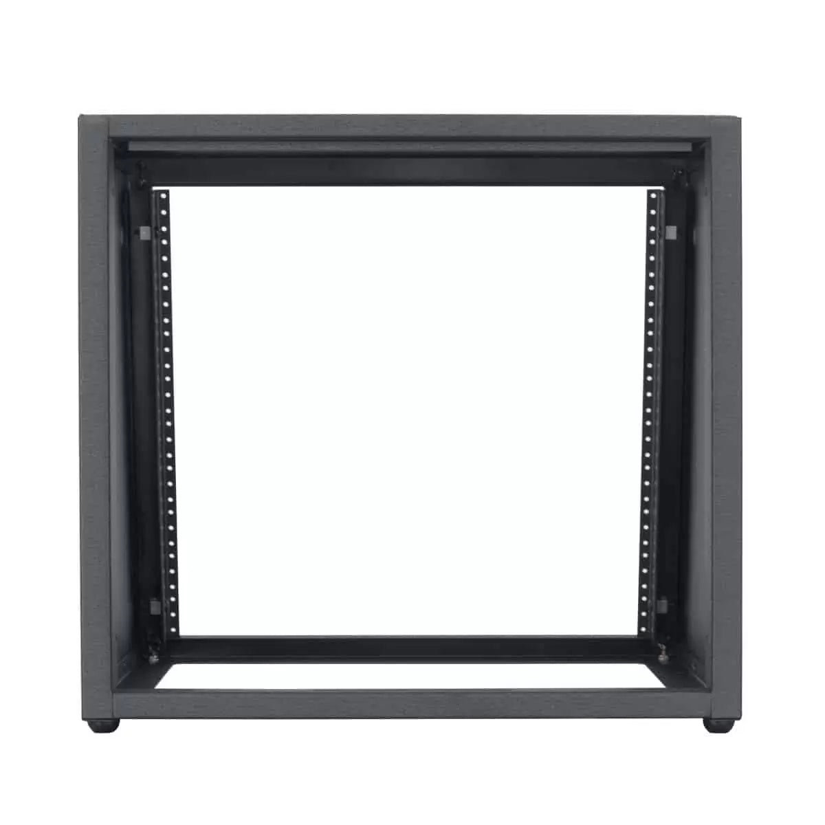 Lowell LDSR Desktop AV Rack With Easy-View Sloping Front | 10U