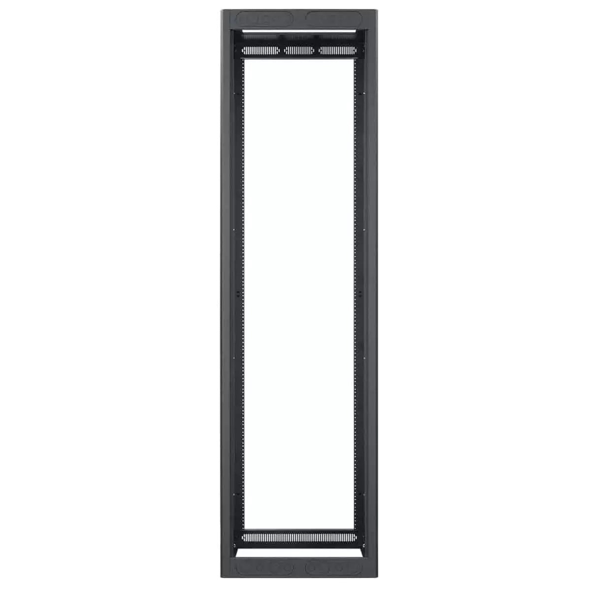 Lowell LER Series Enclosed AV Rack Welded Steel 19" Install Rack | 32"D | 44U | With Rear Door