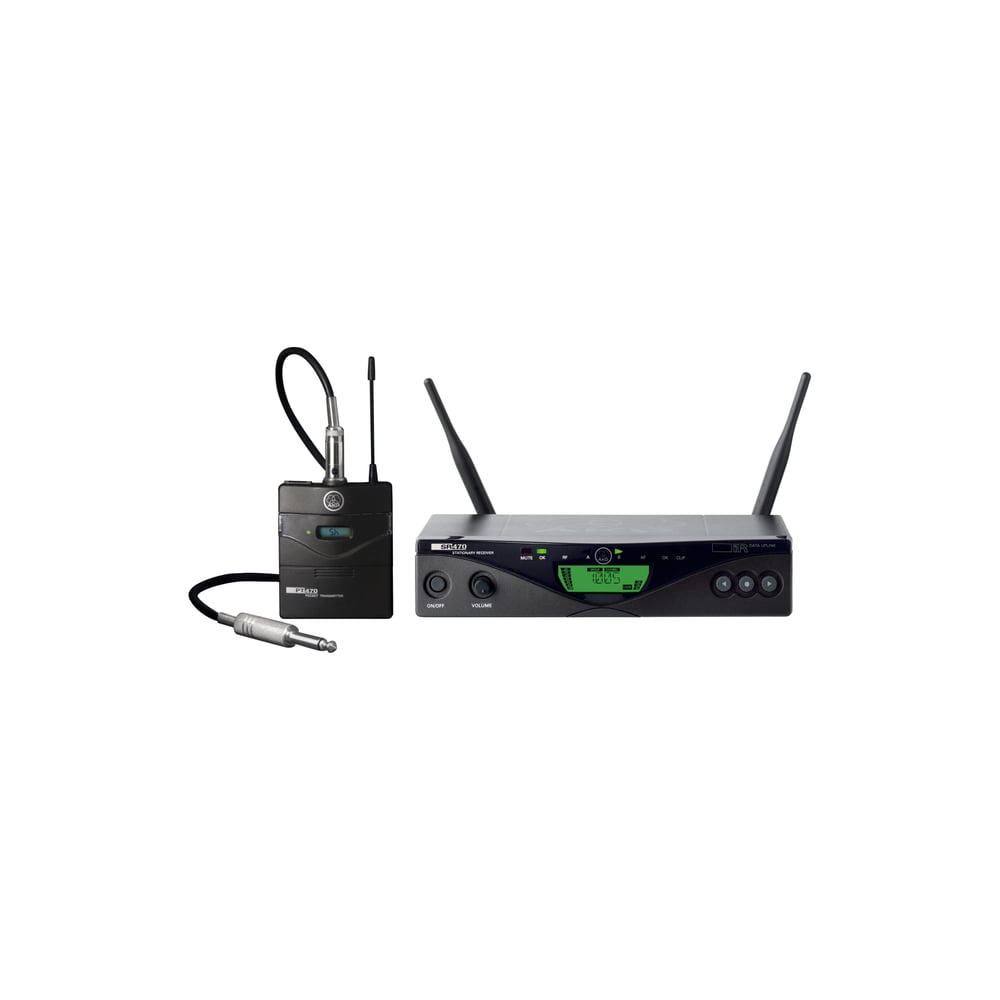 AKG 3307H00380 Wms470 Instr Set Bd8 50Mw - Eu/Us/Uk Wireless Bodypack Microphone System