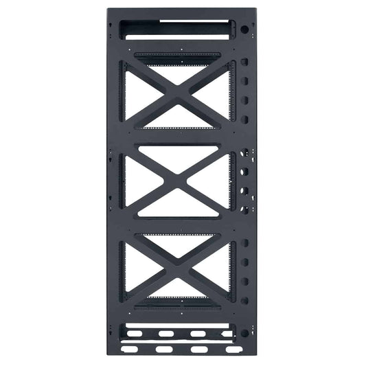 Lowell LSGR Series Seismic Rated Gangable AV Rack With Rear Door | 36"D